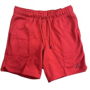 Nike Air Jordan Essentials Fleece Athletic Shorts Red DA9826-687 Men’s XL